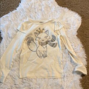 Gymboree girls fox shirt